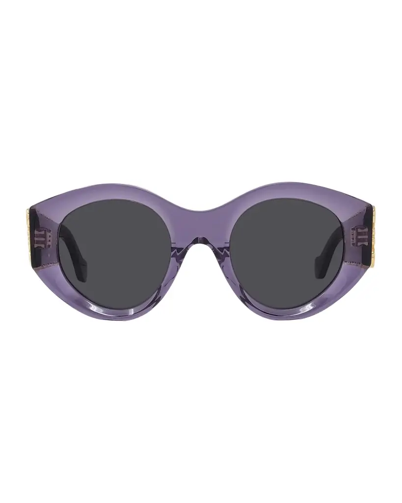 Loewe Anagram Round Sunglasses
