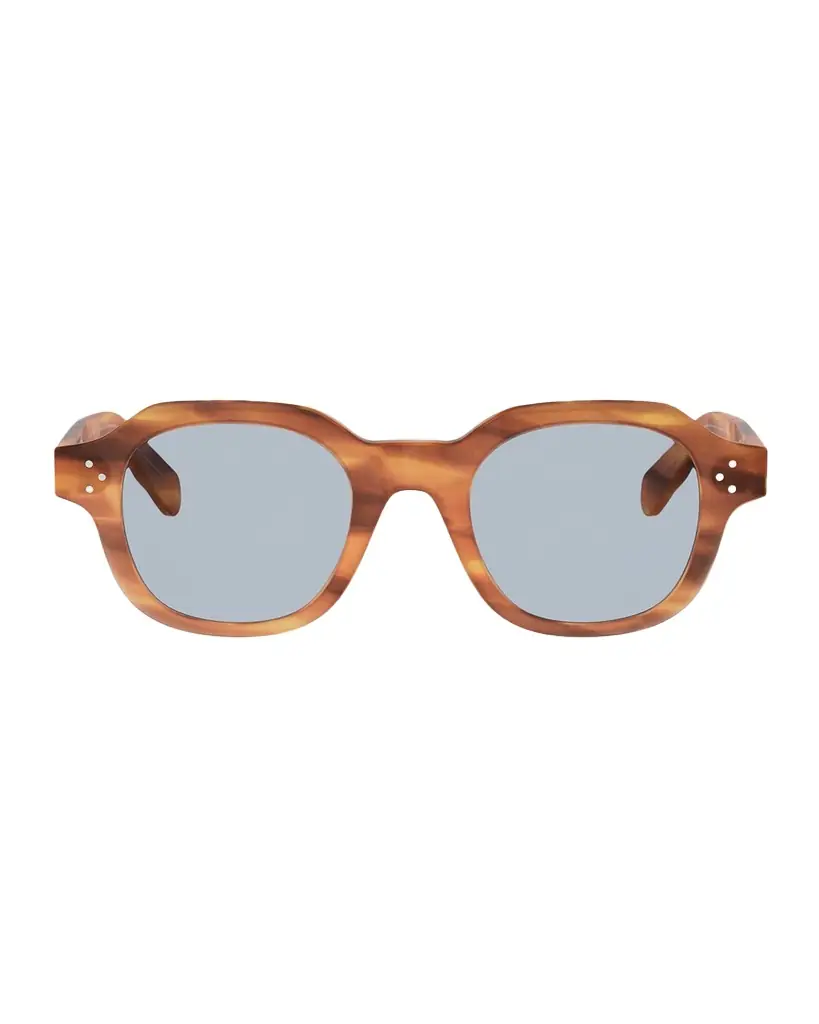 Celine Men 's  3 Dots Acetate Round Sunglasses - Men's Accessories