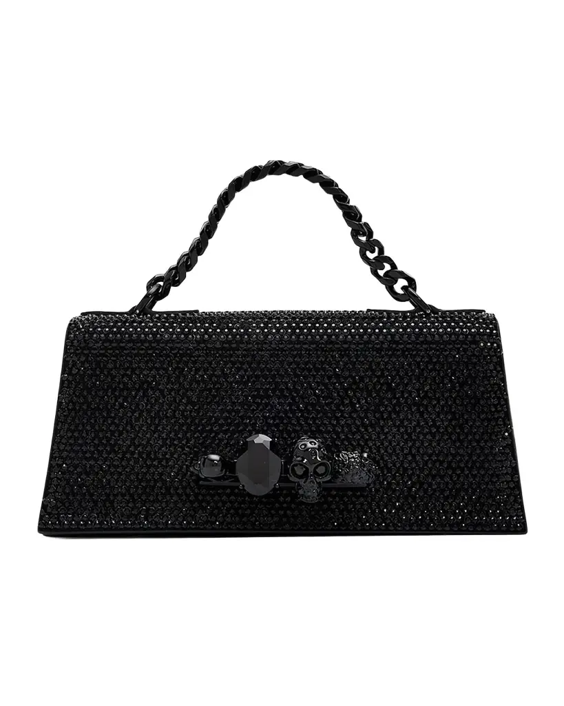 McQueen Jewelled Top-Handle Bag