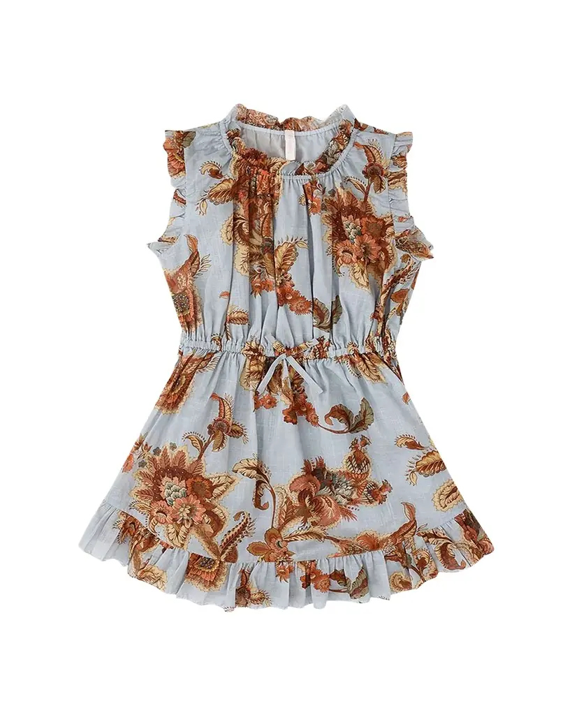 Zimmermann Girl's Aster Printed Flip Dress, Size 1-12
