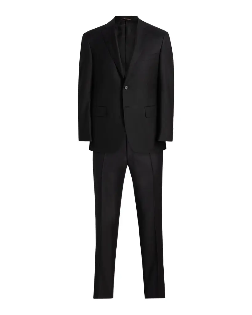 Canali Wool Single-Breasted Suit