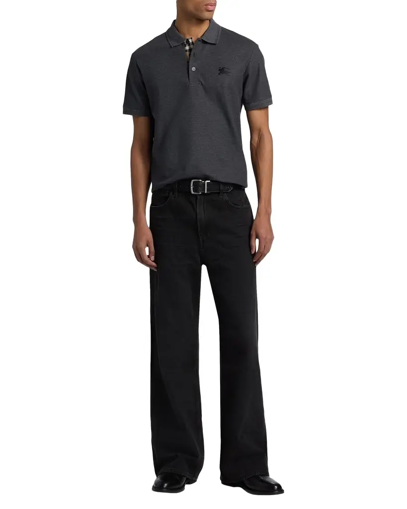 Burberry Eddie EKD Cotton Polo Shirt
