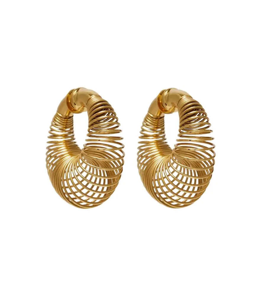 Alaia Alaïa Spiral hoop earrings - Women's Jewelry And Watches