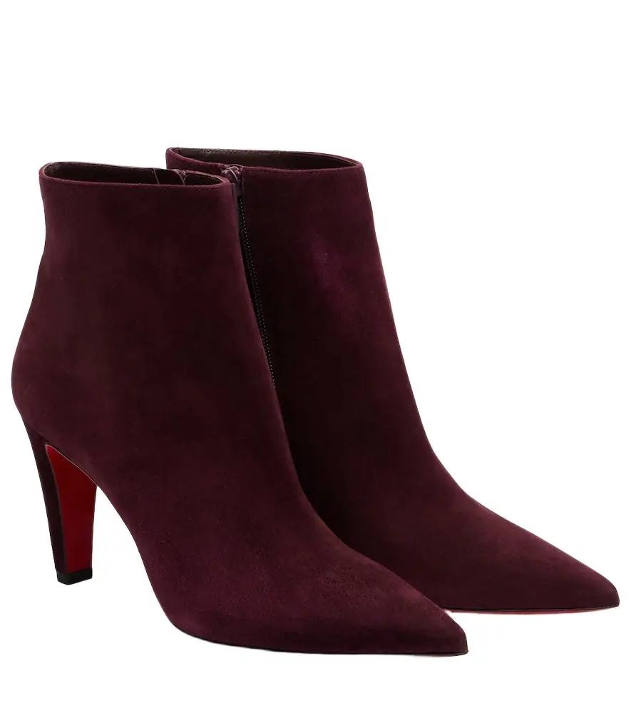 Christian Louboutin Suede ankle boots