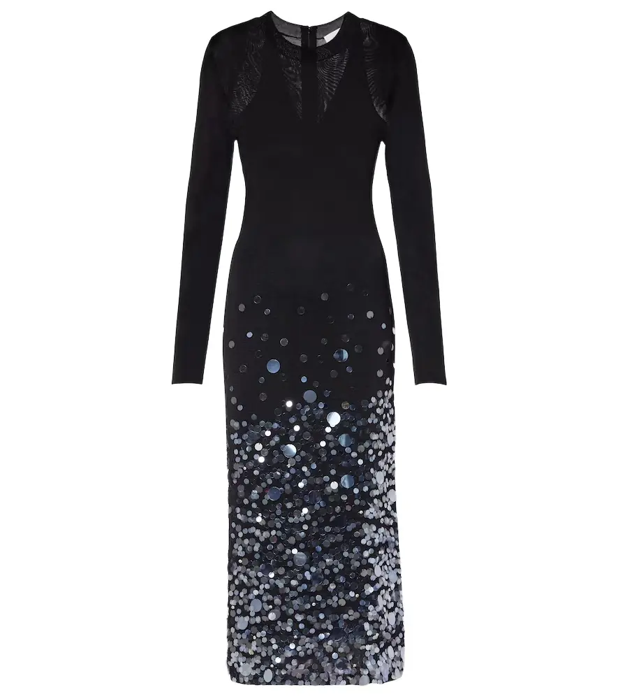 Carolina Herrera Sequined cocktail dress