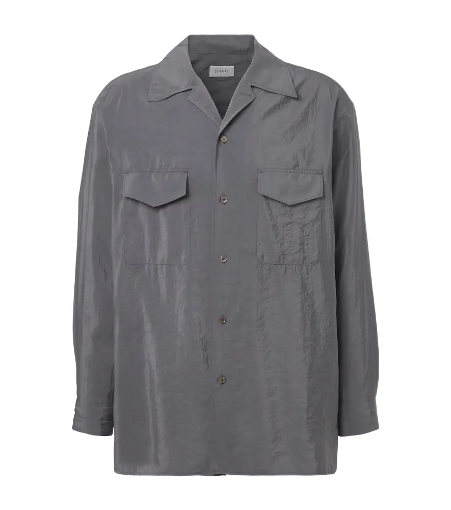 Lemaire Silk-blend shirt