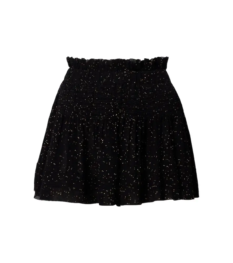 Isabel Marant Maelly silk georgette shorts