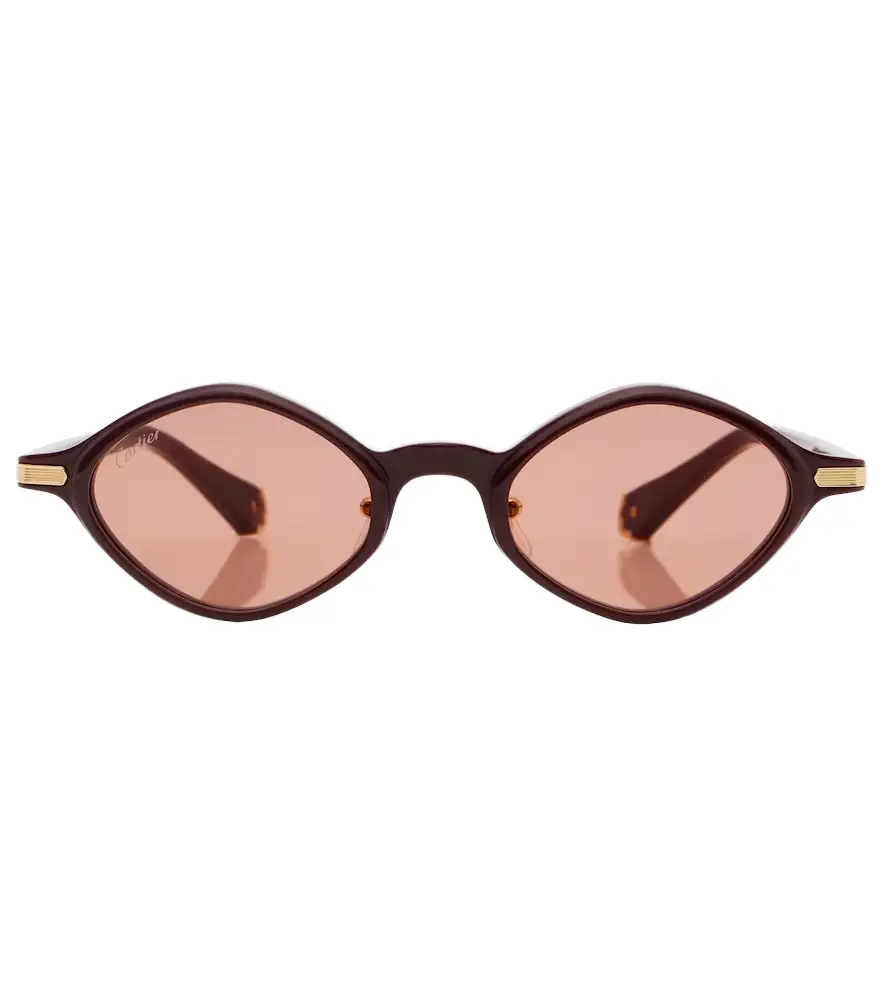 Cartier Eyewear Collection Première De Cartier oval sunglasses