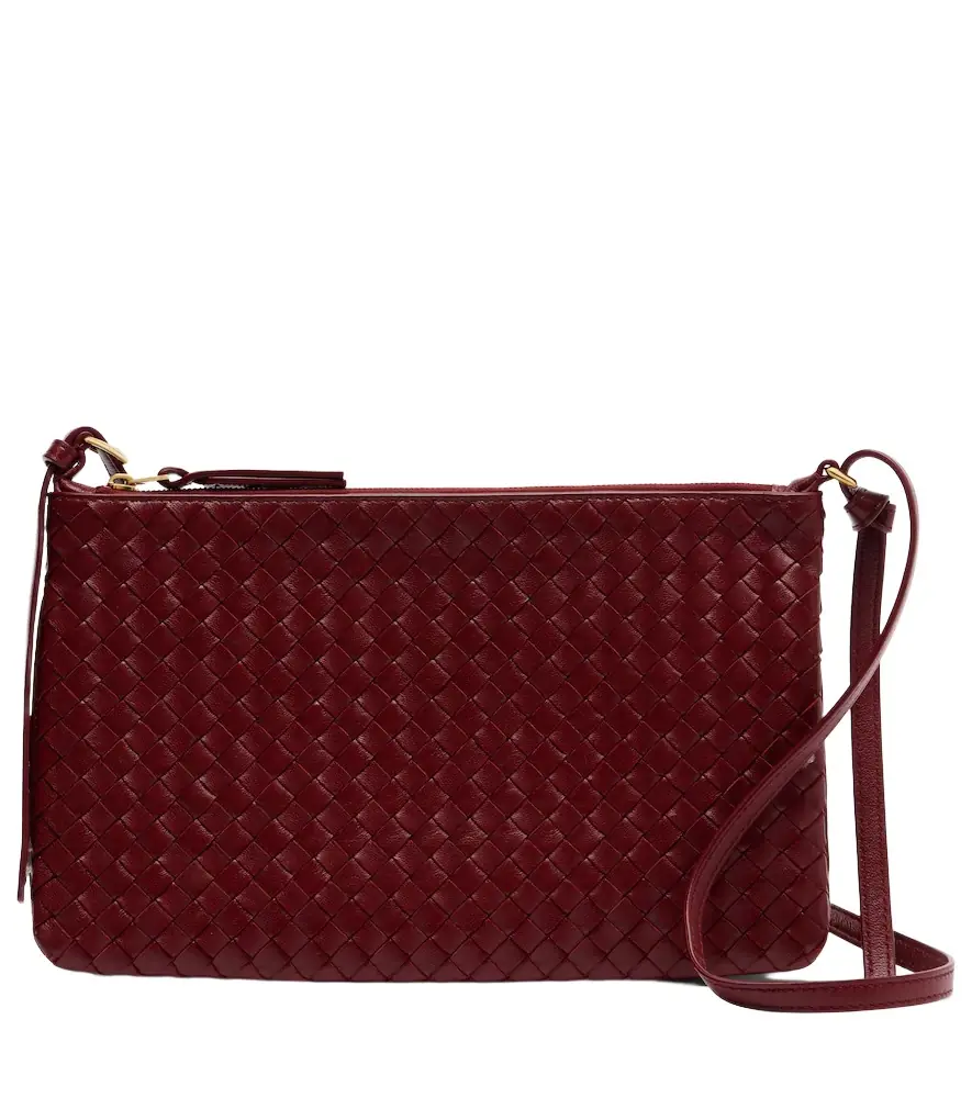 Bottega Veneta Intrecciato leather crossbody bag
