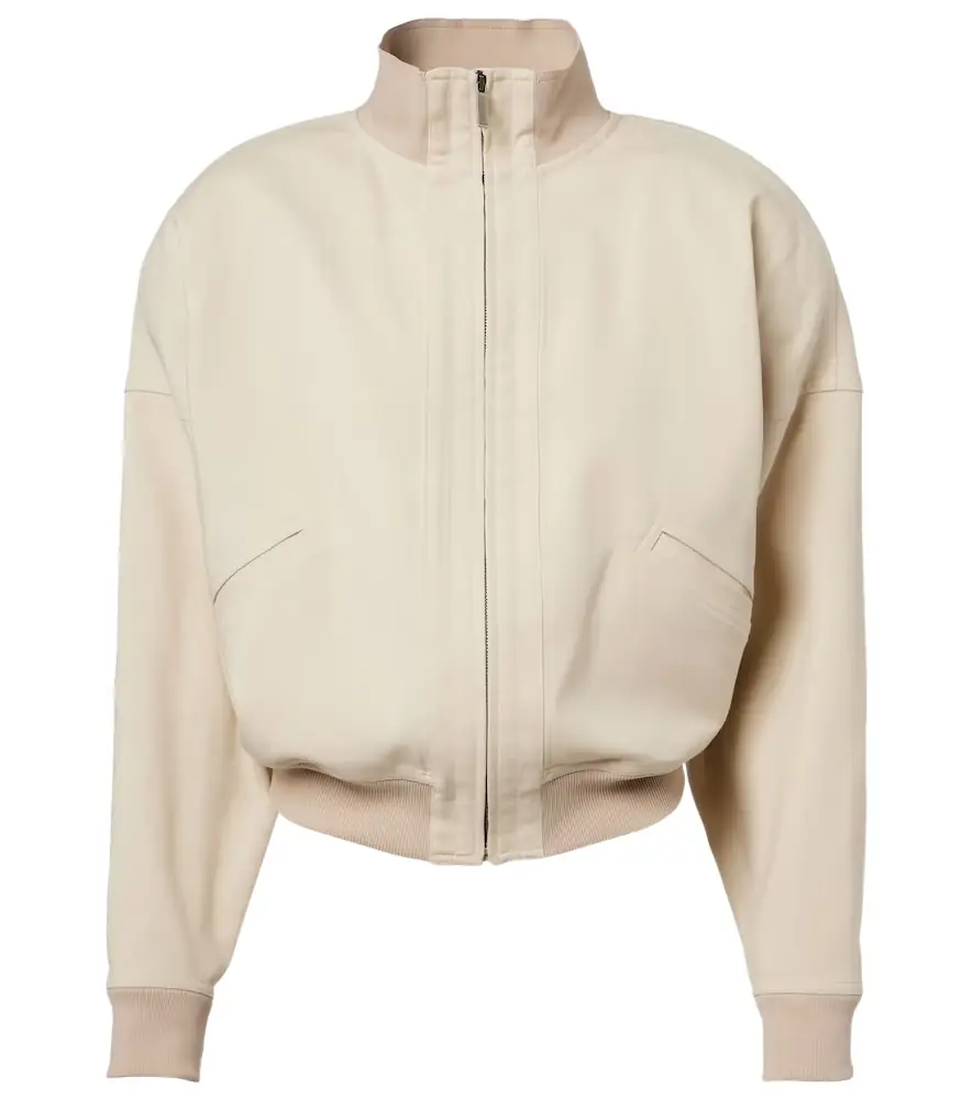 Gucci Cotton poplin bomber jacket