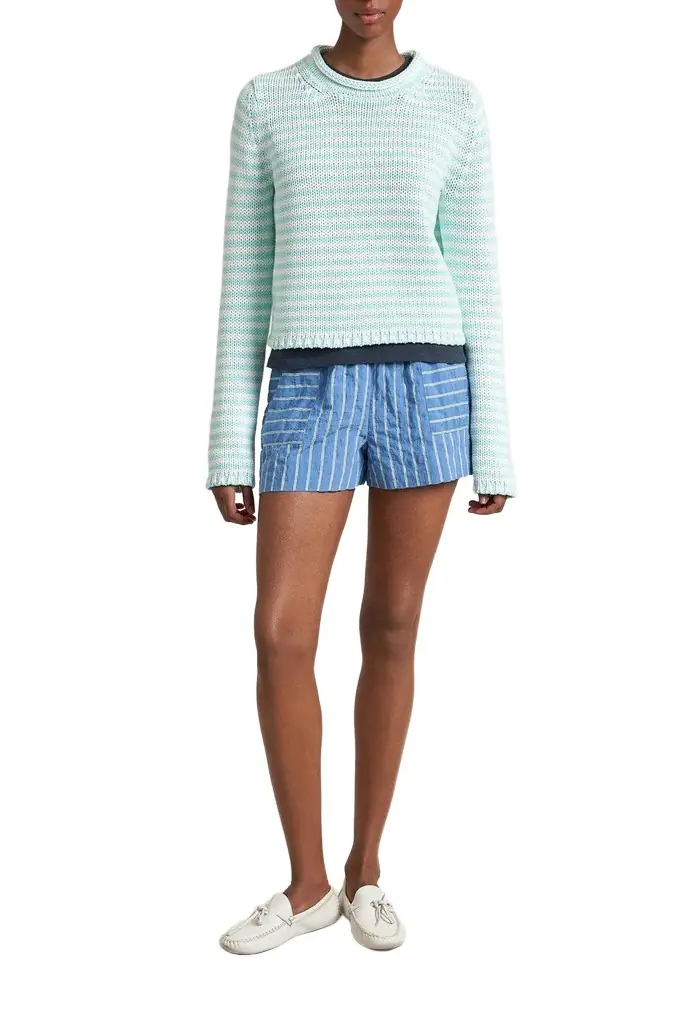 La Ligne Fine Mini Stripe Sweater