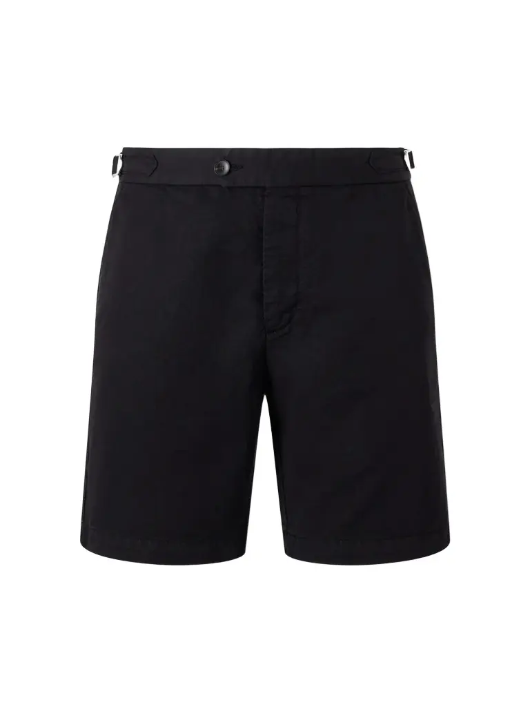 MR P. Straight-Leg Cotton And Linen-Blend Bermuda Shorts - Men