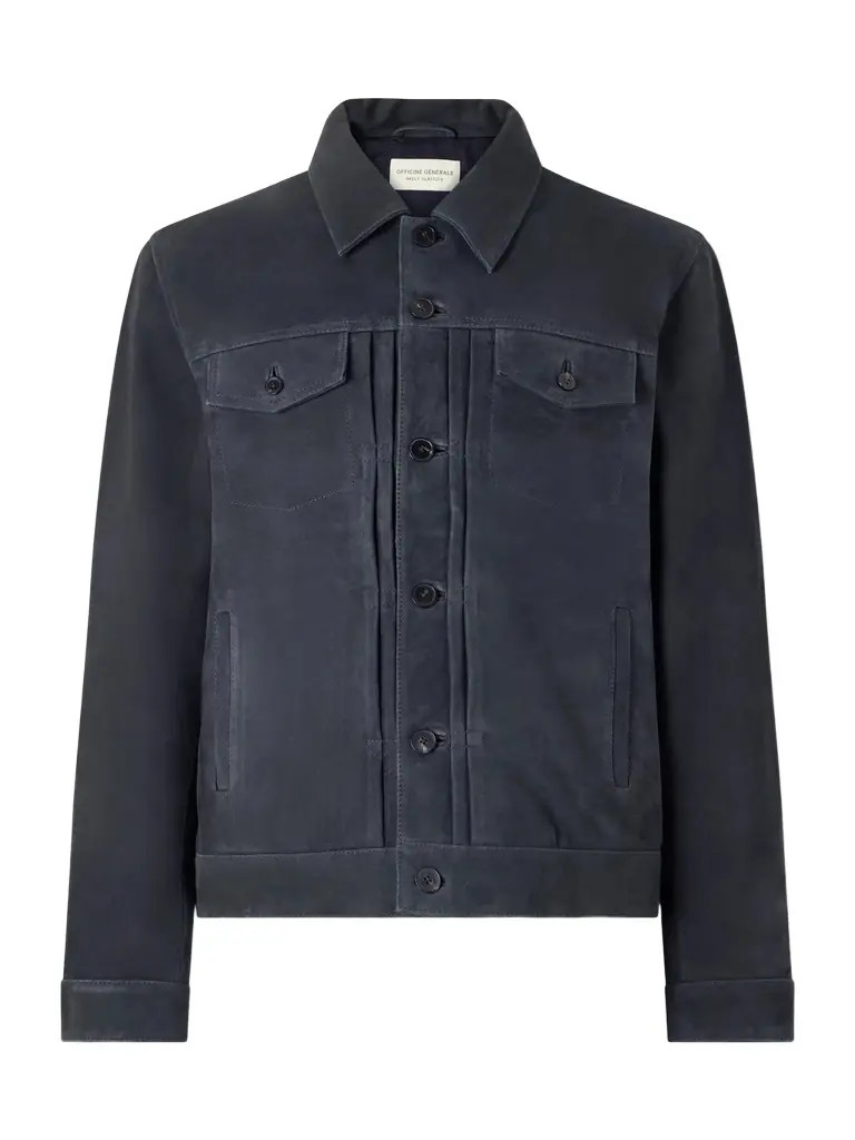 OFFICINE GÉNÉRALE Liam Suede Jacket - Men