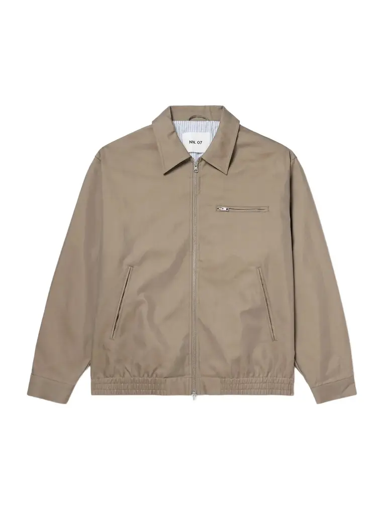 NN07 Gideon 80038 Organic Cotton-Twill Blouson Jacket - Men