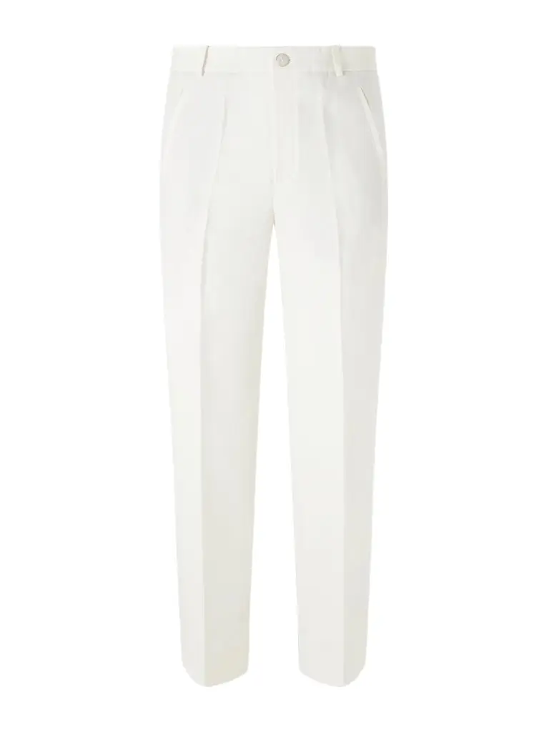 God's True Cashmere Straight-Leg Linen-Twill Trousers - Men
