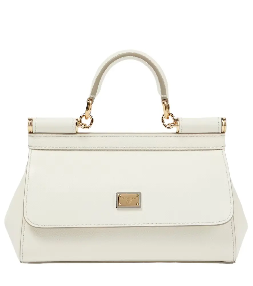 Dolce & Gabbana Sicily Small leather shoulder bag