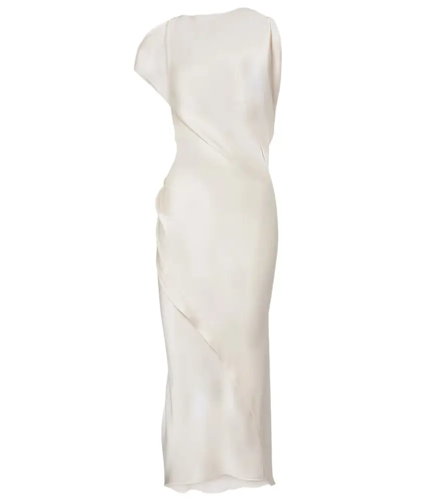 Victoria Beckham Kyra draped midi dress