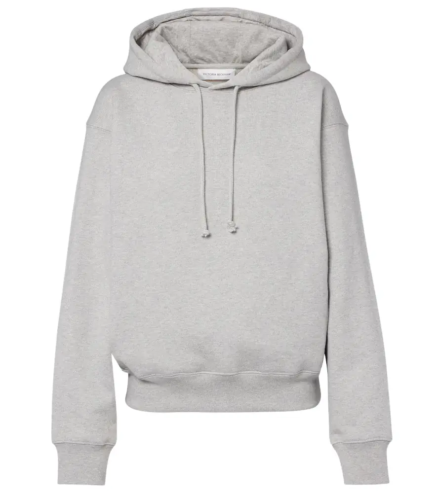 Victoria Beckham Cotton jersey hoodie