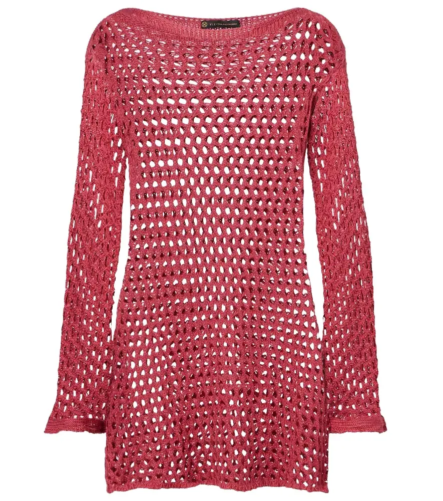 ViX Paula Hermanny Belle open-knit beach cover-up