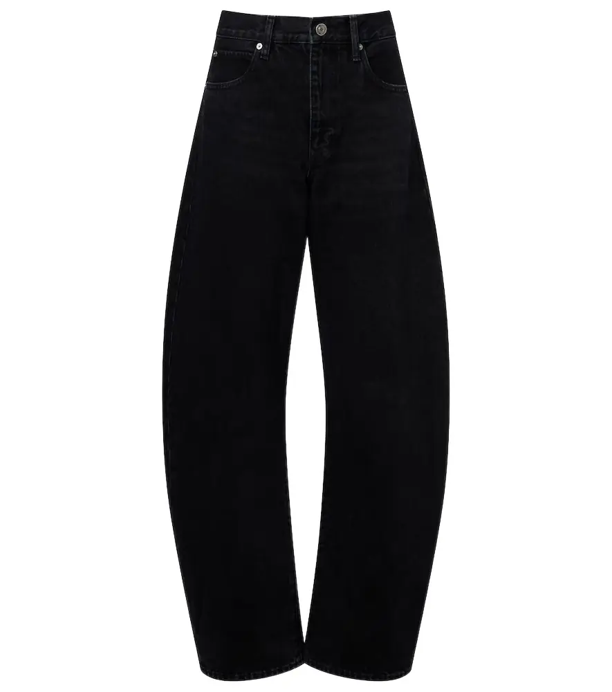Frame The Bubble barrel-leg jeans