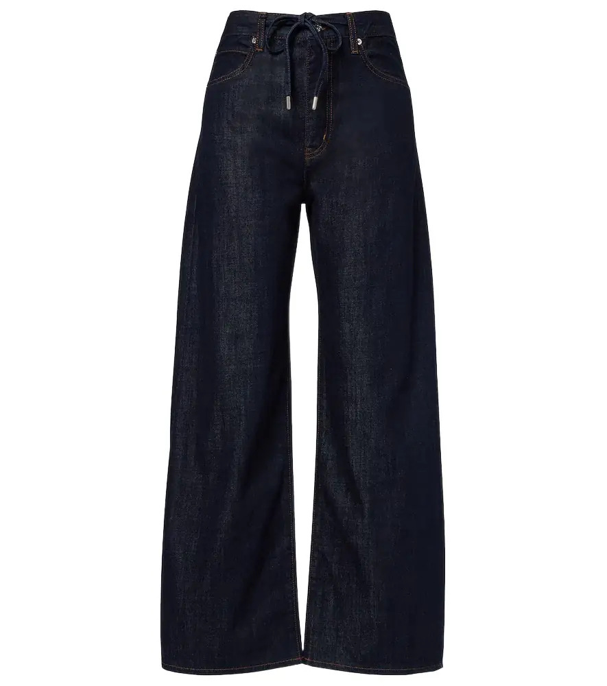 Frame The Off Duty wide-leg jeans
