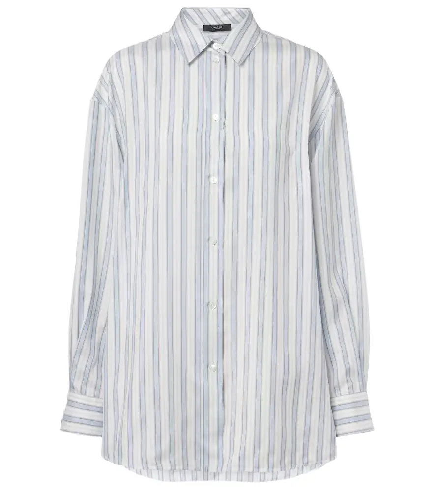 Gucci Striped silk shirt