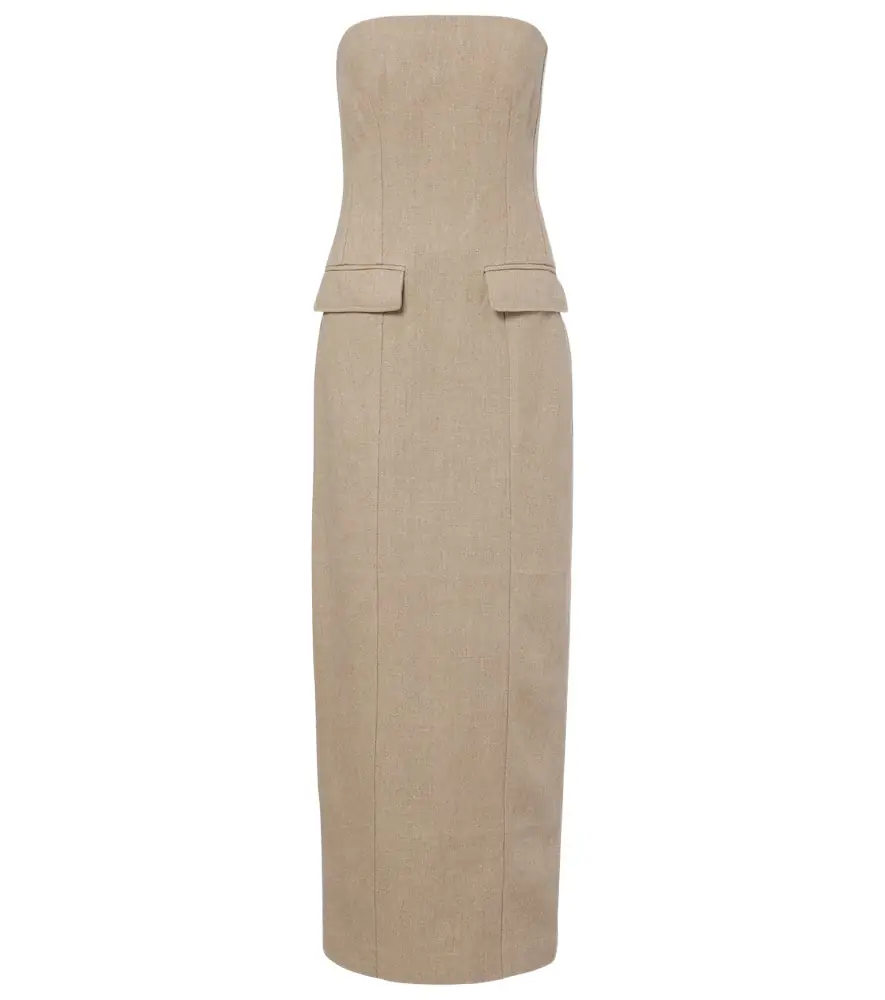 Toteme Linen maxi dress