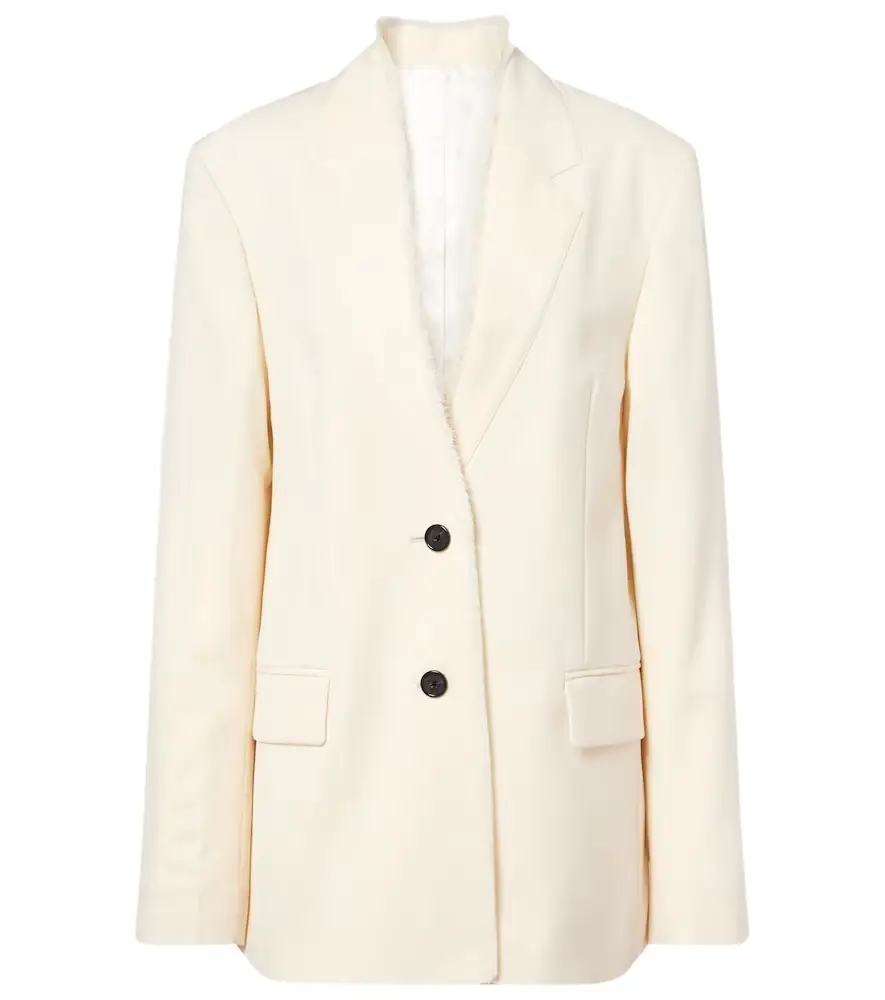 Toteme Distressed wool blazer