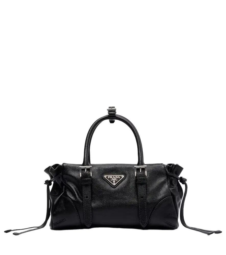 Prada Bonnie Small leather top-handle bag