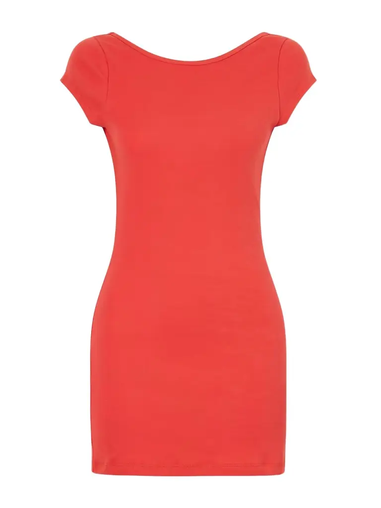 Matteau Open-back Cotton-jersey Mini Dress