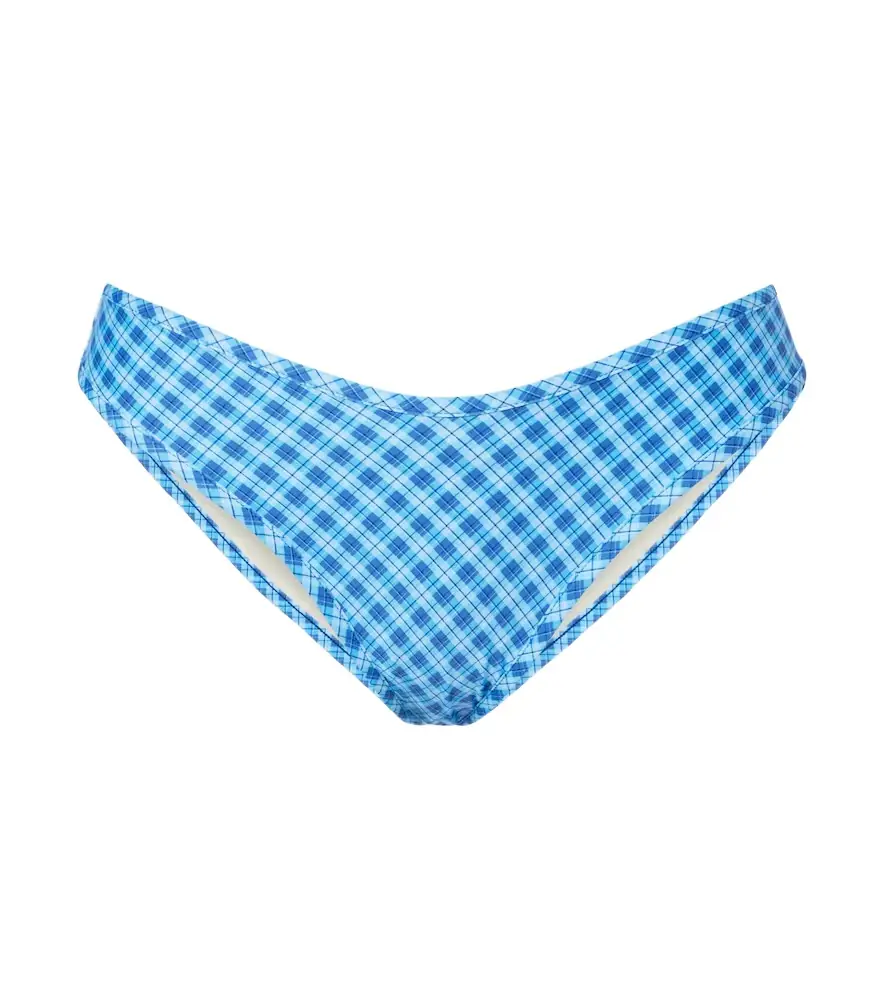 Montce Lulu plaid bikini bottoms