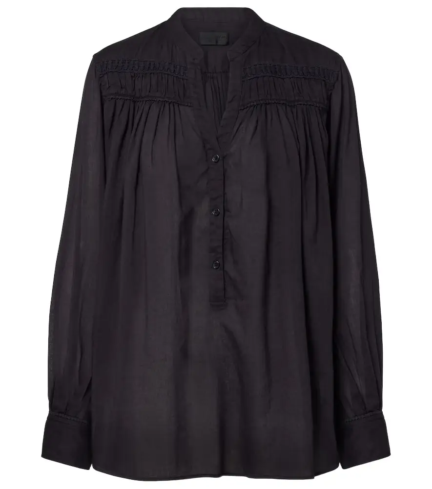 Nili Lotan Clarys cotton blouse