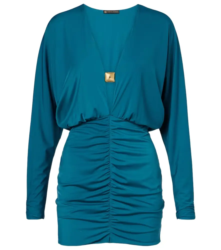 ViX Paula Hermanny Iris ruched minidress