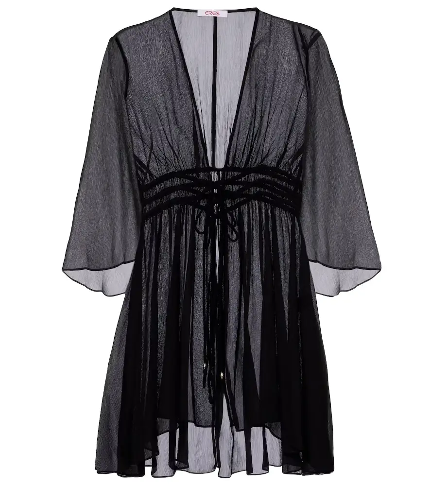 Eres Operette silk muslin top
