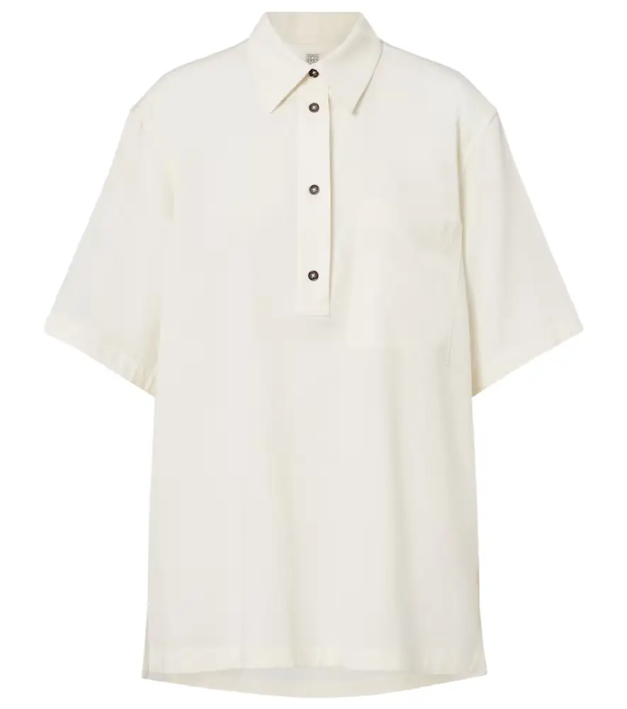 Toteme Oversized polo shirt