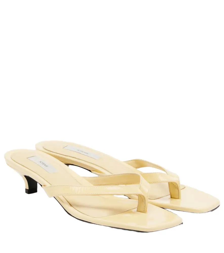 Toteme Leather thong sandals