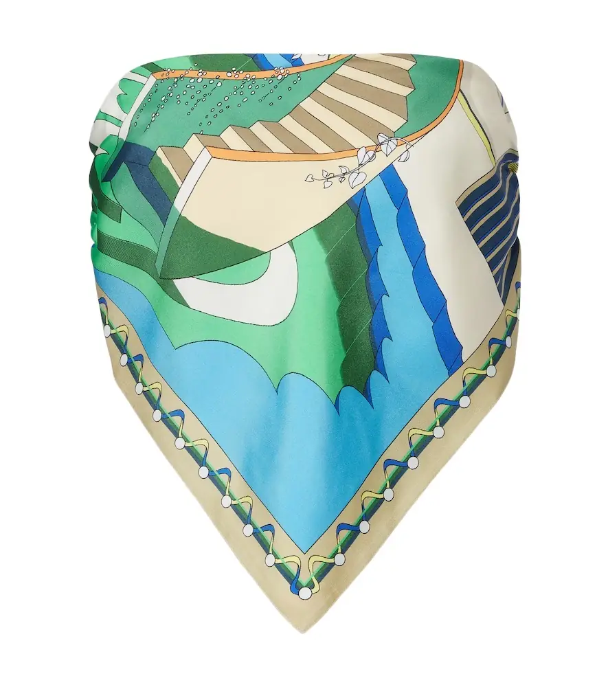Tory Burch Printed silk top