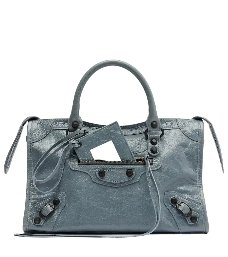 Balenciaga Le City Small leather top-handle bag