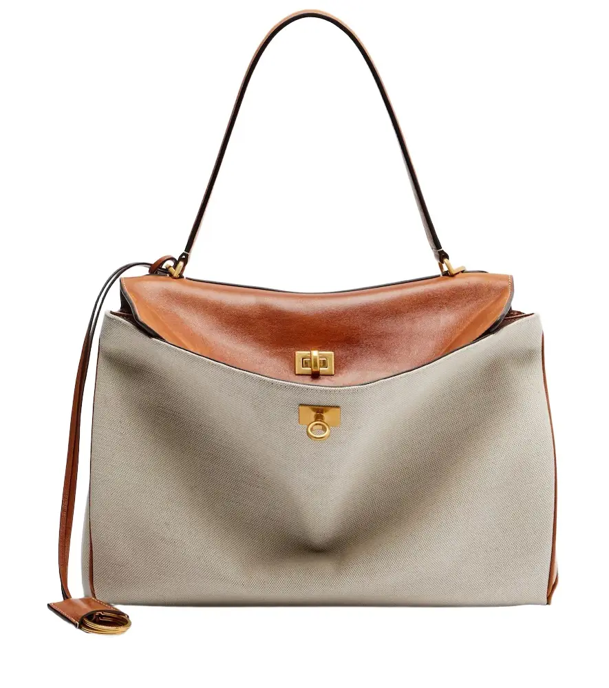 Balenciaga Rodeo Medium canvas tote bag