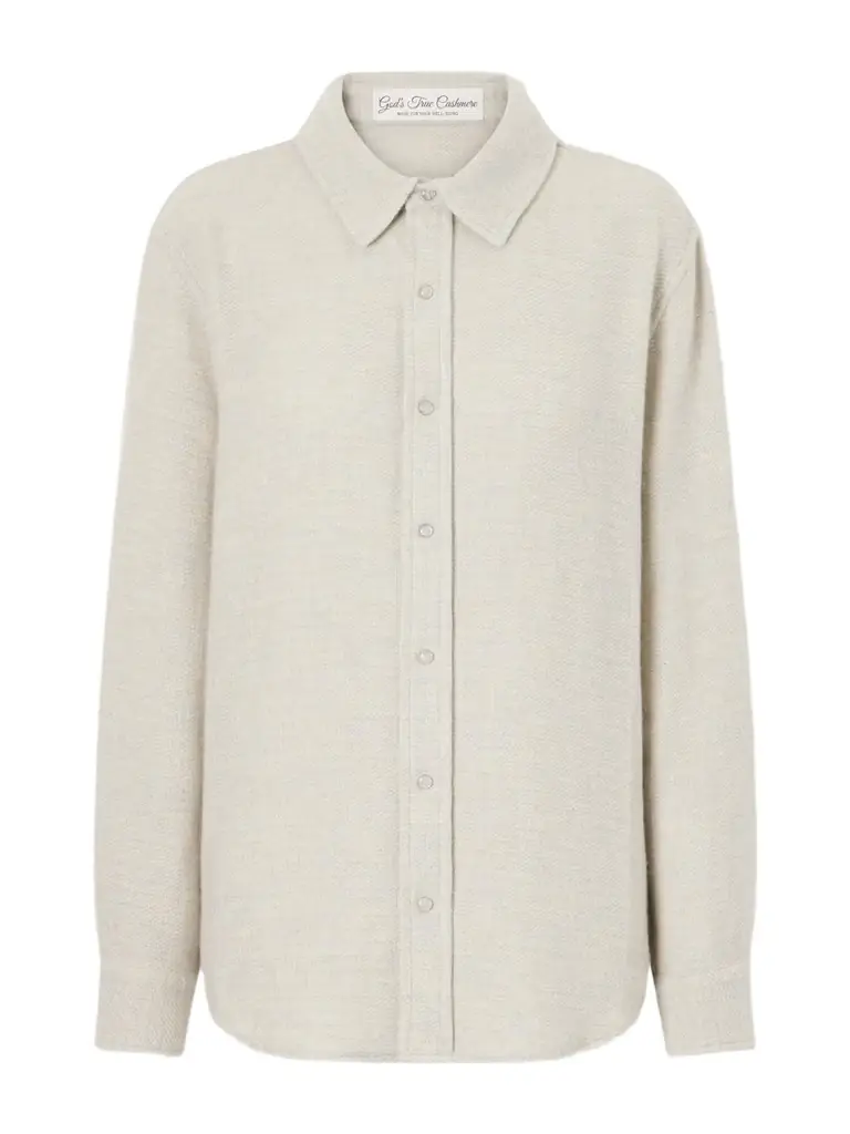 God’s True Cashmere Checked Cashmere Shirt