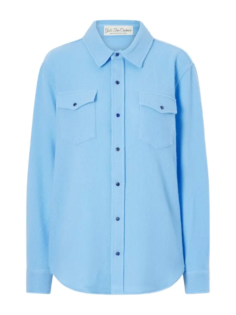 God’s True Cashmere Lagoon Cashmere Shirt
