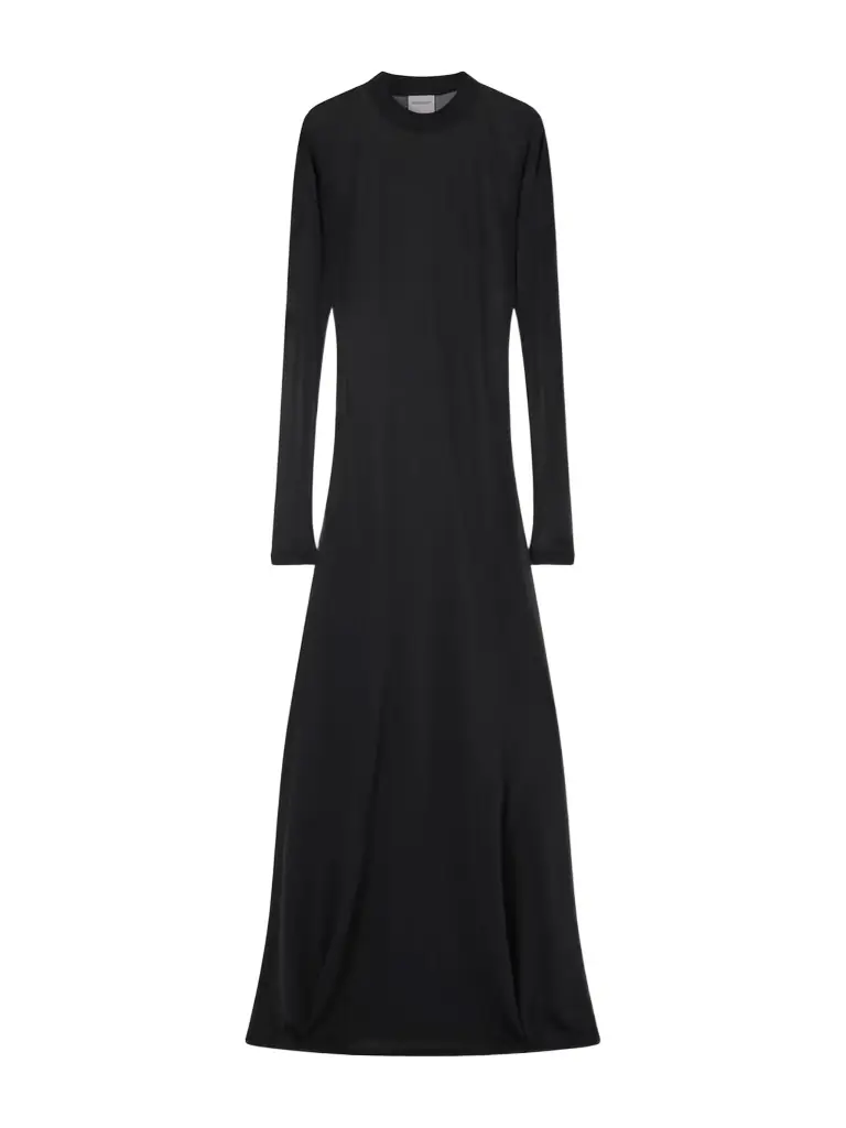 Balenciaga Cotton-blend Maxi Dress