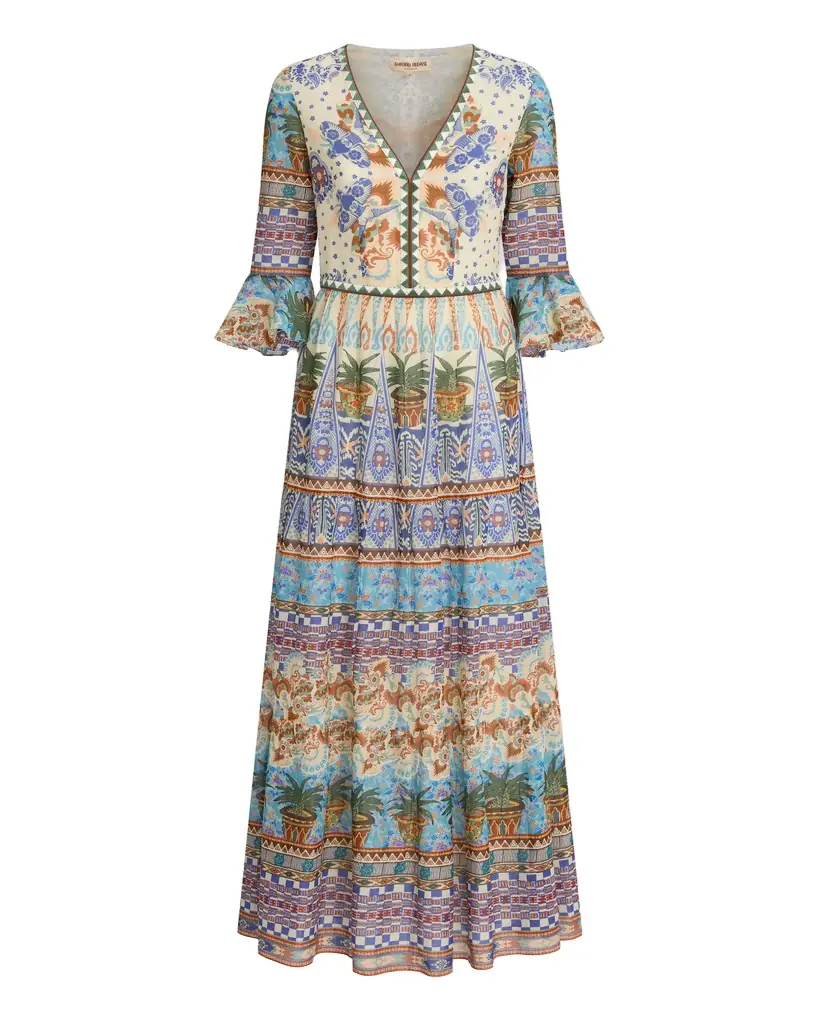Emporio Sirenuse Bella Dress in Chimera Print