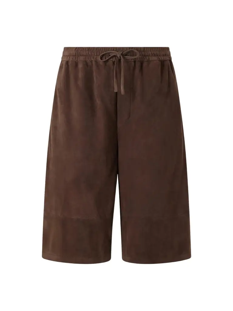Loewe Paula's Ibiza Suede Casual Shorts - Men