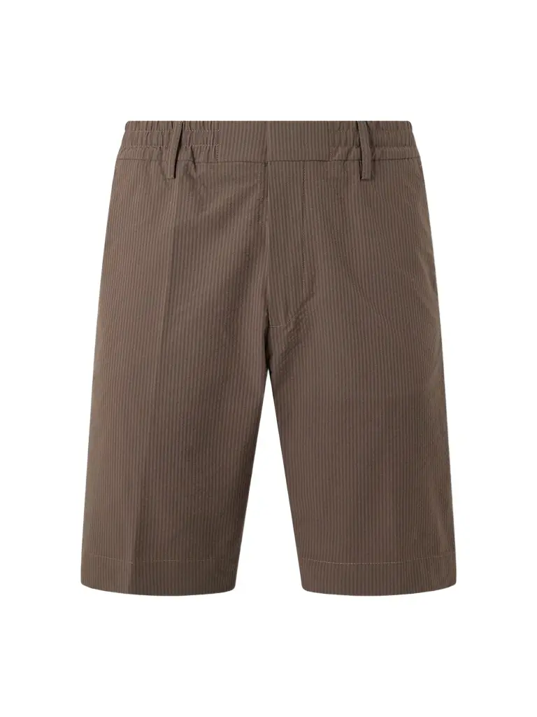 Billie Straight-Leg Striped Seersucker Shorts - Men