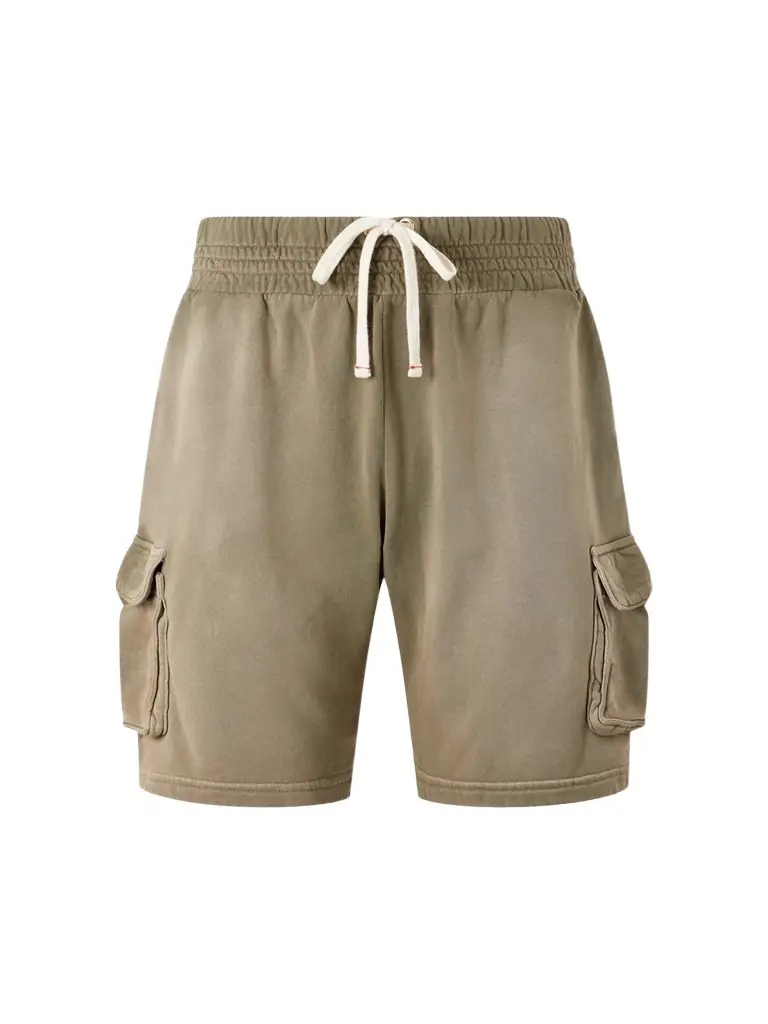 Les Tien Yacht Straight-Leg Cotton-Jersey Cargo Shorts - Men