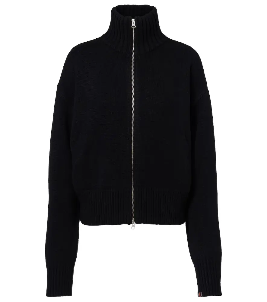 Extreme Cashmere N°438 Xtra Fab cashmere zip-up sweater
