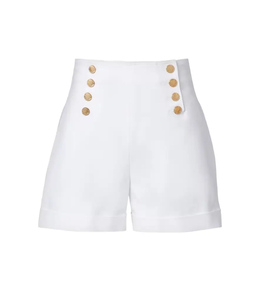 Carolina Herrera Cotton-blend shorts