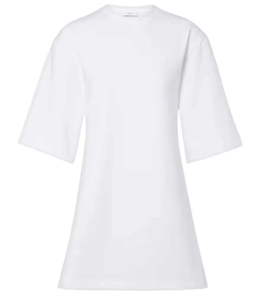 Wardrobe.NYC Wardrobe. NYC Open-back cotton-blend jersey minidress