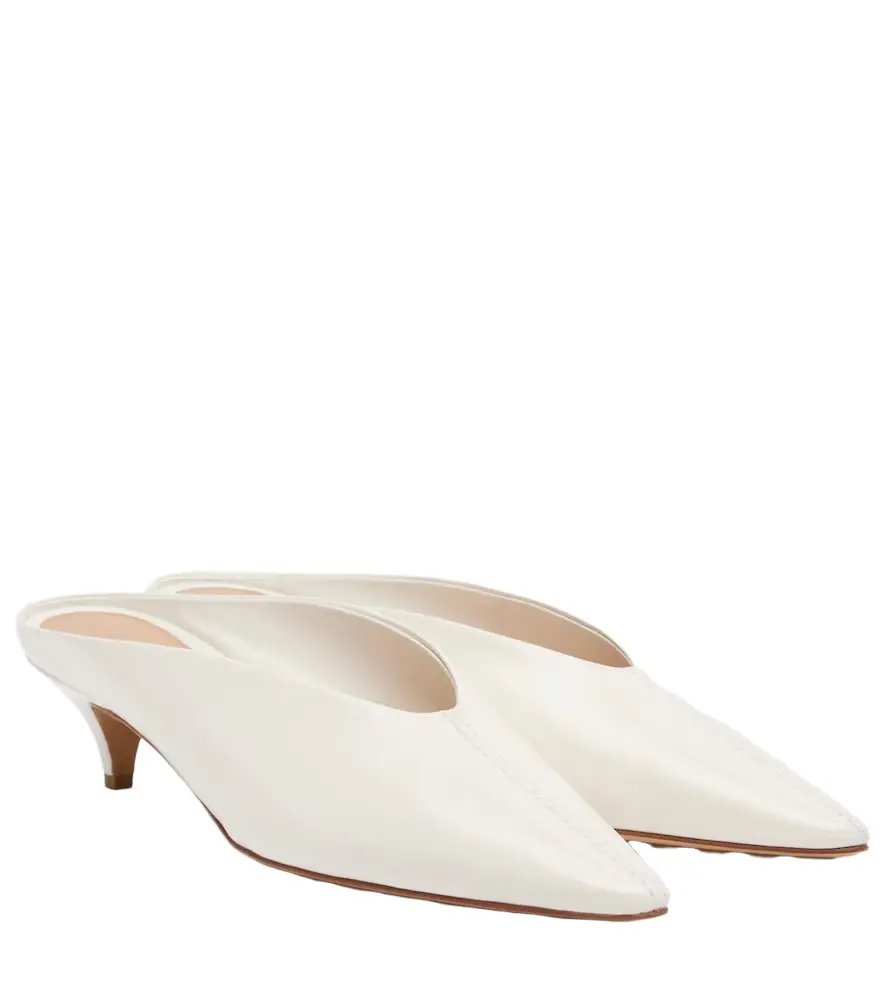 Bottega Veneta Vesta leather mules